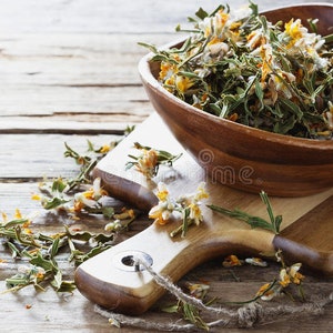 Carqueja Flores Secas 100g 0,22 libras Flor de Carqueja Portugal - Pterospartum tridentatum - Carquesa Carquesia - Carqueixa - Escoba pinchada