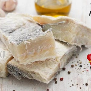 CODFISH SALTED DRY 1.6 Kg Portuguese Dried Bacalhau Portugal 56.44Oz - 3.53 Lbs