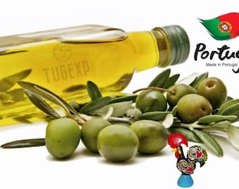 Olive Oil Natural Portugal 750 ml - 25.36 oz - Pure Unrefined Vegan Extra Virgin