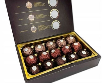 Confezione regalo Ferrero Rocher Origins Confezione da 300 g di cioccolatini in edizione limitata da 24 pezzi