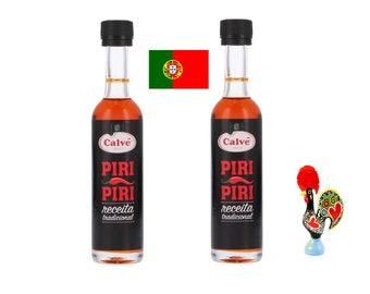 Hot Sauce Portugal Calve 100 ml (3.38 oz) PIRI PIRI Spicy chili pepper 2 x 50ml