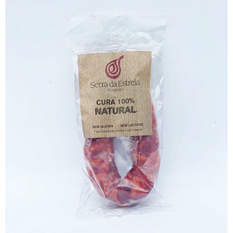 Chorizo Serra Estrela Dry Cured Natural Traditional Sausage Delicious Portugal Saucisson image 3