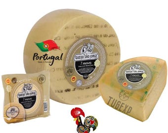 Azores Cheese Sao Jorge Island 7 Months Ripened 300g (10.58 oz) Portugal Cheese
