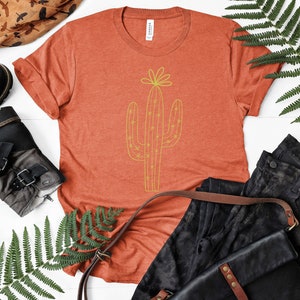 Retro Cactus T-Shirt, Cactus Shirt, Retro Shirt, Arizona Shirt, Desert Shirt, Cactus Tee, Cactus T-Shirt