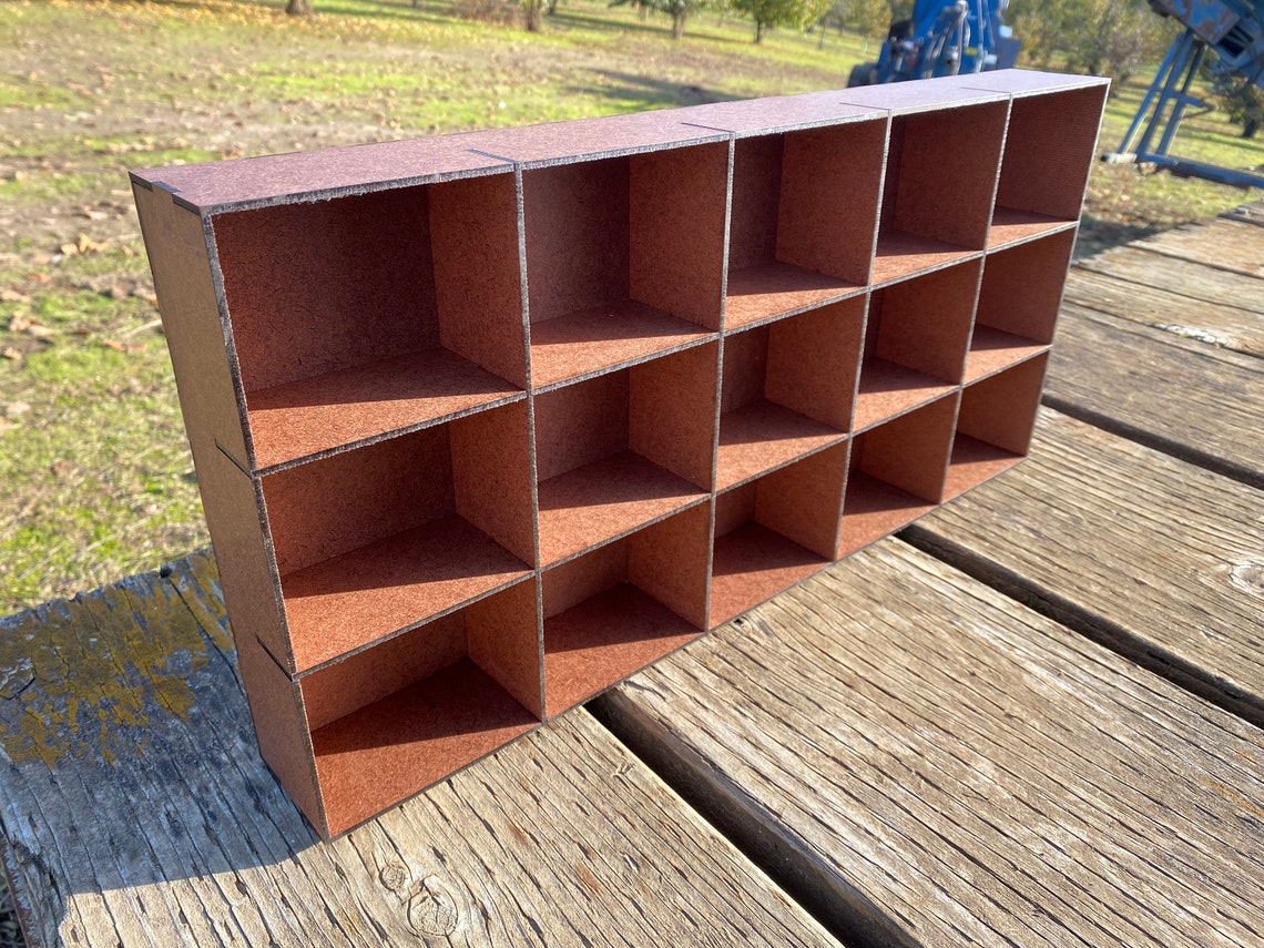 DIY 15 Slot 164 Monster Truck Display Case Kit With Mounting Holes and