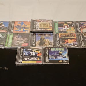 PlayStation 1 ゲーム - ゲームを選択してください!
