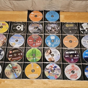 Alleen Wii Games Disc (Titles A-M) - Kies je games!
