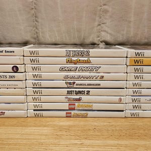 Wii Games (Titles A-M)- Choose your games!