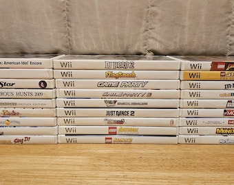 Wii Games (Titles A-M)- Choose your games!