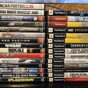 Juegos de PlayStation 2 (Títulos N-Z) - ¡Elige tus juegos!