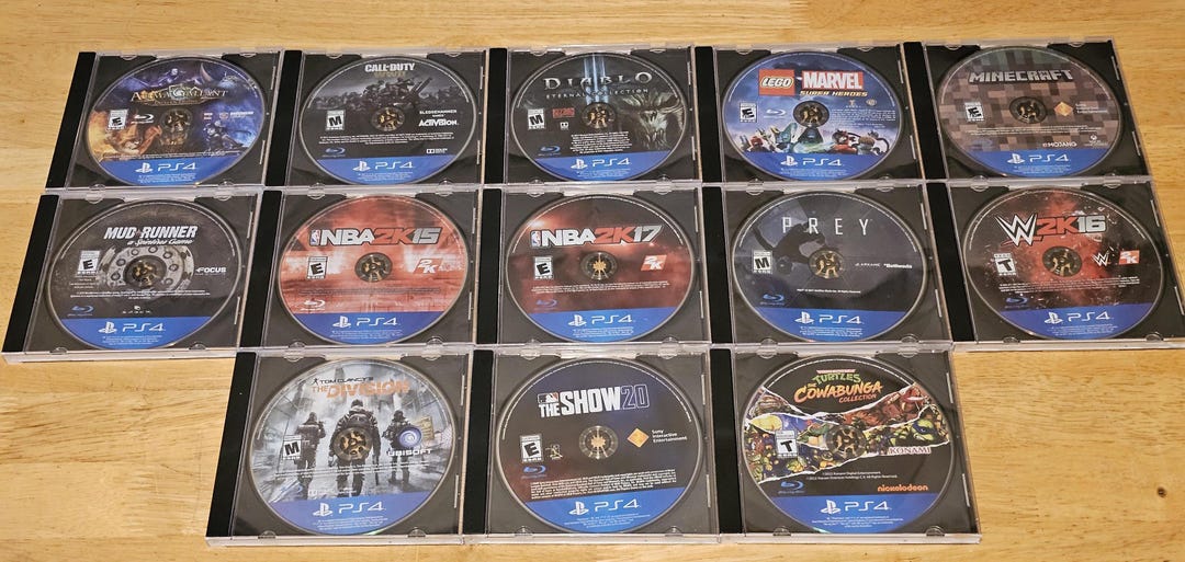 Playstation Games Disc Only Choose Your Games!