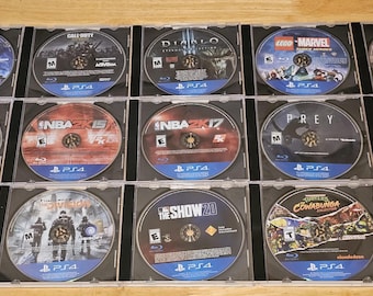Playstation 4 Games Disc Only - Choose Your Games! - Etsy
