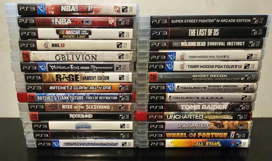 Playstation 3 Games (titles N-Z) - Choose Your Games! - Etsy
