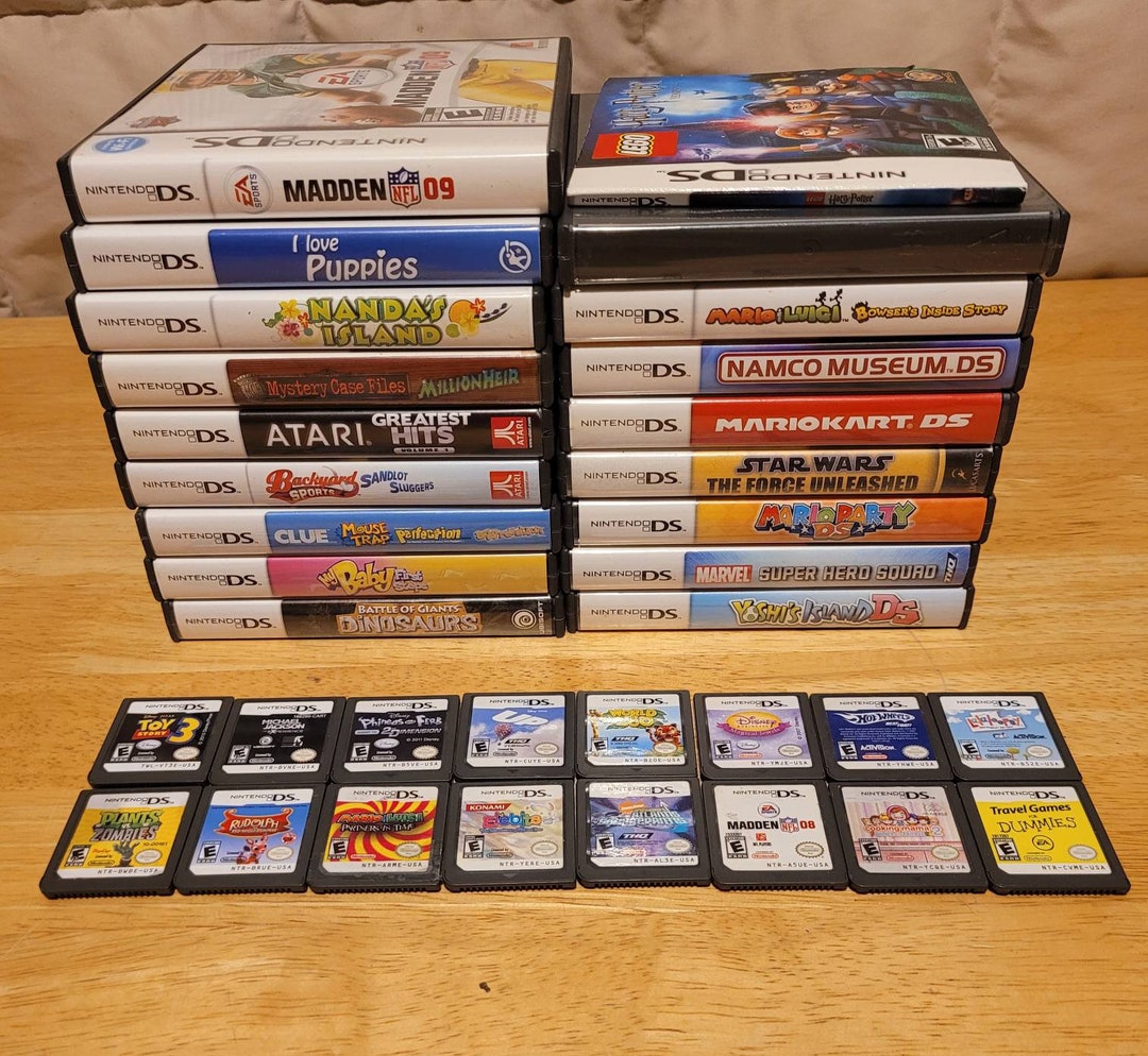 Nintendo DS Games Choose Your Games Etsy