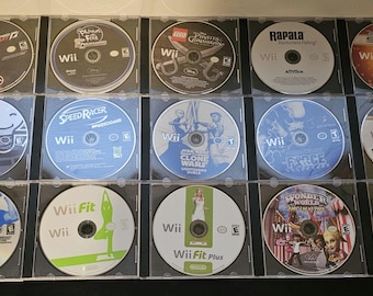Wii Games Disc Only (titles N-Z) - Choose Your Games! - Etsy
