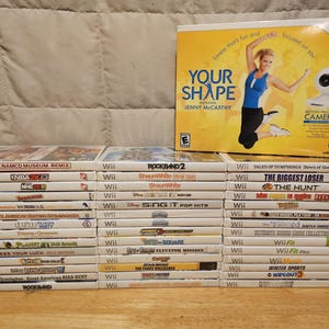 Wii Games (Titles N-Z) - Choose your games!