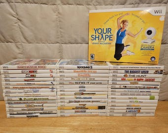 Wii Games (Titles N-Z) - Choose your games!