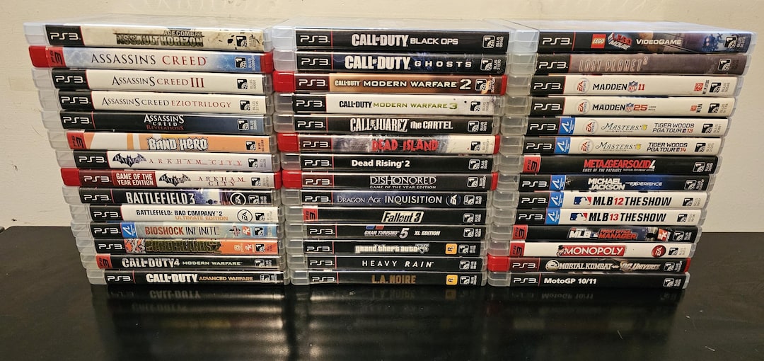 Playstation 3 Games (titles A-M) - Choose Your Games! - Etsy