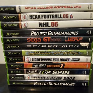 Juegos originales de Xbox (títulos N-Z): ¡elige tus juegos!