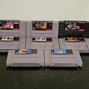 Authentieke SNES-games: in goede staat