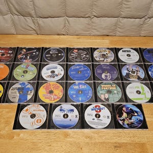 Wii Games Disc Only (Titles N-Z) - Choose your games!