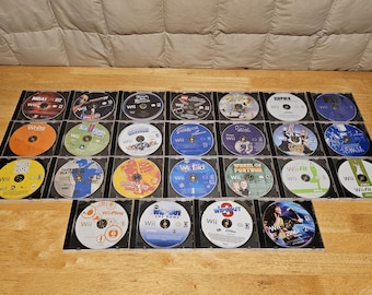 Wii Games Disc Only (Titles N-Z) - Choose your games!