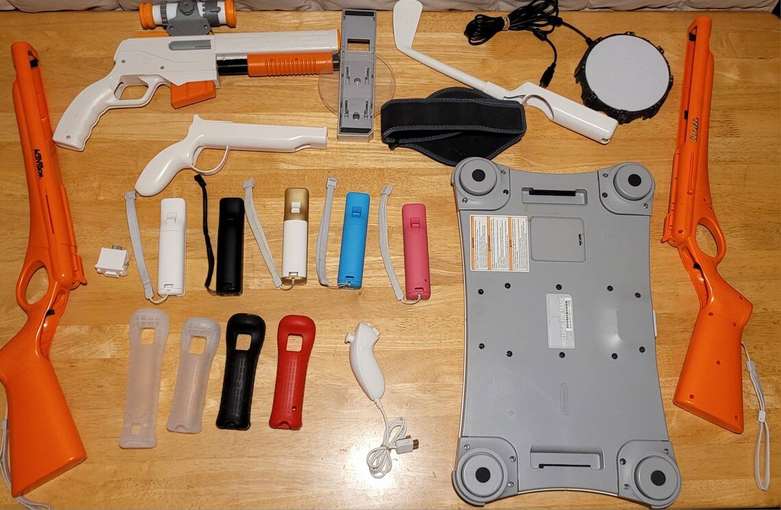 Nintendo Wii Controllers & Accessories Etsy