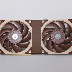 Zotac Trinity RTX 3070 3080 3090 Video Card Deshroud Dual 120mm Fan Bracket Mod Kit + Adapter Cable