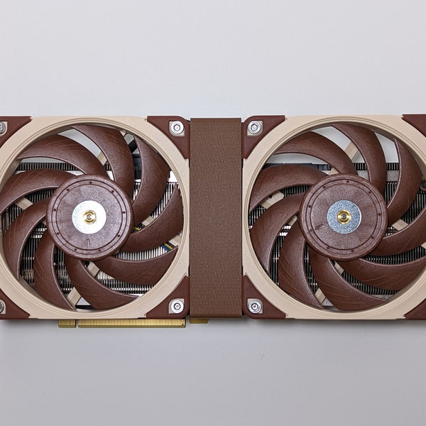 Zotac Trinitiy RTX 3070 3080 3090 Grafikkarte Deshroud Dual 120mm Fan Halterung Mod Kit + Adapterkabel