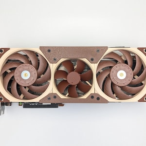 XFX Speedster Merc 310 Radeon RX 7900 XT/X Carénage de ventilateur pour carte graphique Deshroud 120 mm Kit de modification de support de ventilateur