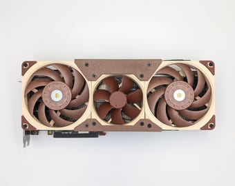 XFX 7900 XT/XTX Deshroud-modkit: 120 mm ventilatorbeugel