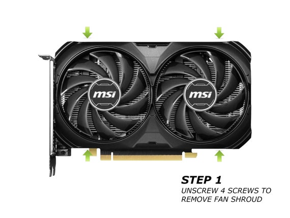 MSI Geforce RTX 4060/ti, 4070 Super, Ventus 2X Deshroud MSI Geforce RTX 4060/ti, 4070 Super, Ventus 2X Deshroud