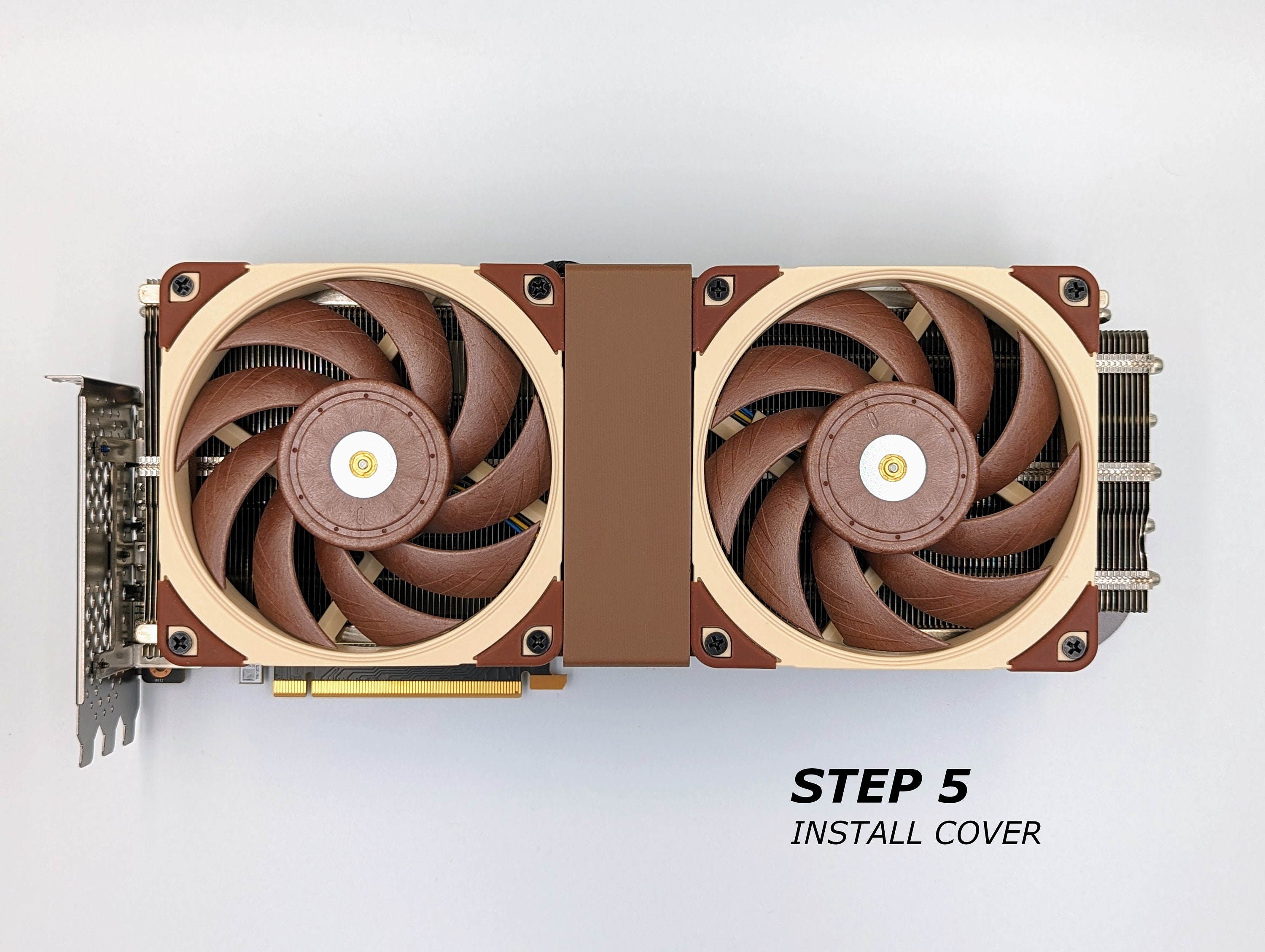 Zotac Trinity RTX 4080 4090 Video Card Deshroud Dual 120mm Fan