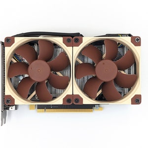 MSI GeForce RTX 4060/Ti, 4070 Super, Ventus 2X Deshroud Bracket double ventilateur de 92 mm