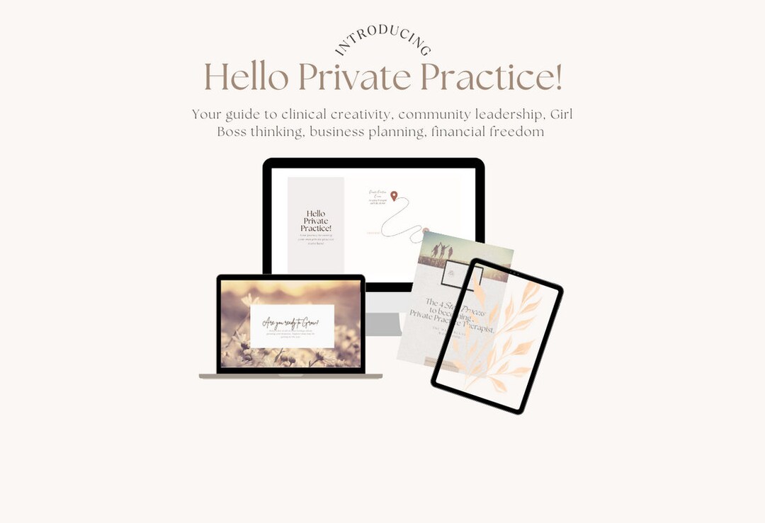 Hello Practice Hello Private Practice! A Clinicians Guide to Clinical Creativity ...