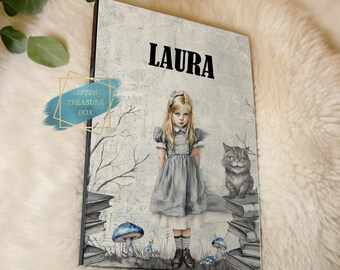 Personalized A5 Fairytale Girl's Journal, Princess Notebook