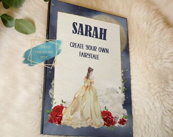 Personalized Princess Fairytale Notebook, A5 Girls Journal