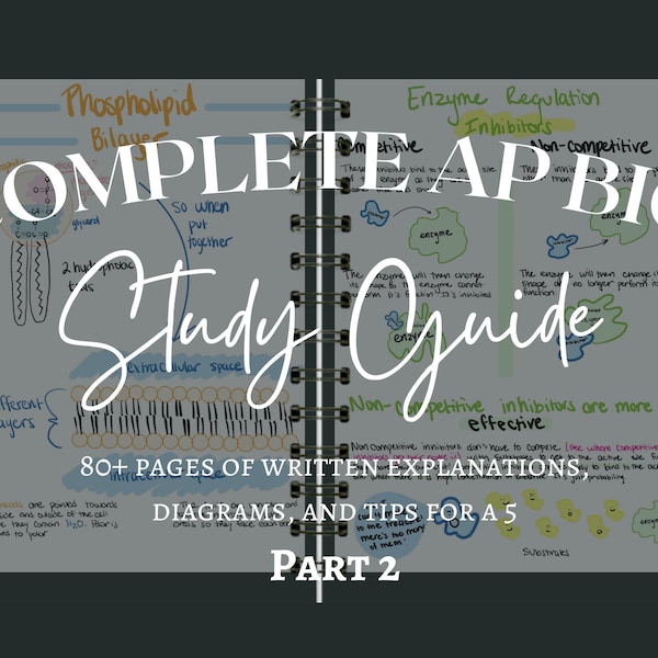 COMPLETE AP Biology Study Guide (Part 2)