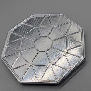 Machined Aluminum Drink Coaster 4x4 Stackable image 9