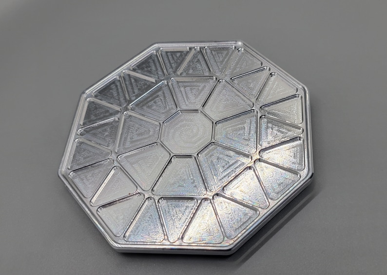 Machined Aluminum Drink Coaster 4x4 Stackable image 9