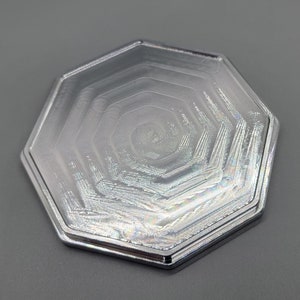 Machined Aluminum Drink Coaster 4x4 Stackable image 8