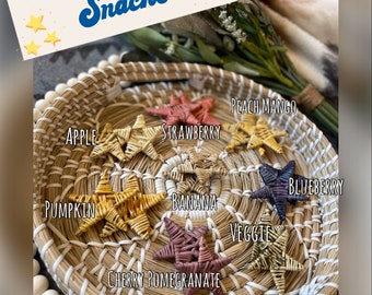 Starry Night Snacks | Fruit Infused Vine Chew, Bunny treats, small pet chews & enrichment, rabbit, chinchilla, hamster, guinea pig toys