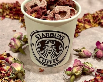 The ORIGINAL Starbuns Coffee~Starbucks inspired, cute bunny & small animal treats, bite sized for hamsters, chinchillas, guinea pigs, mice