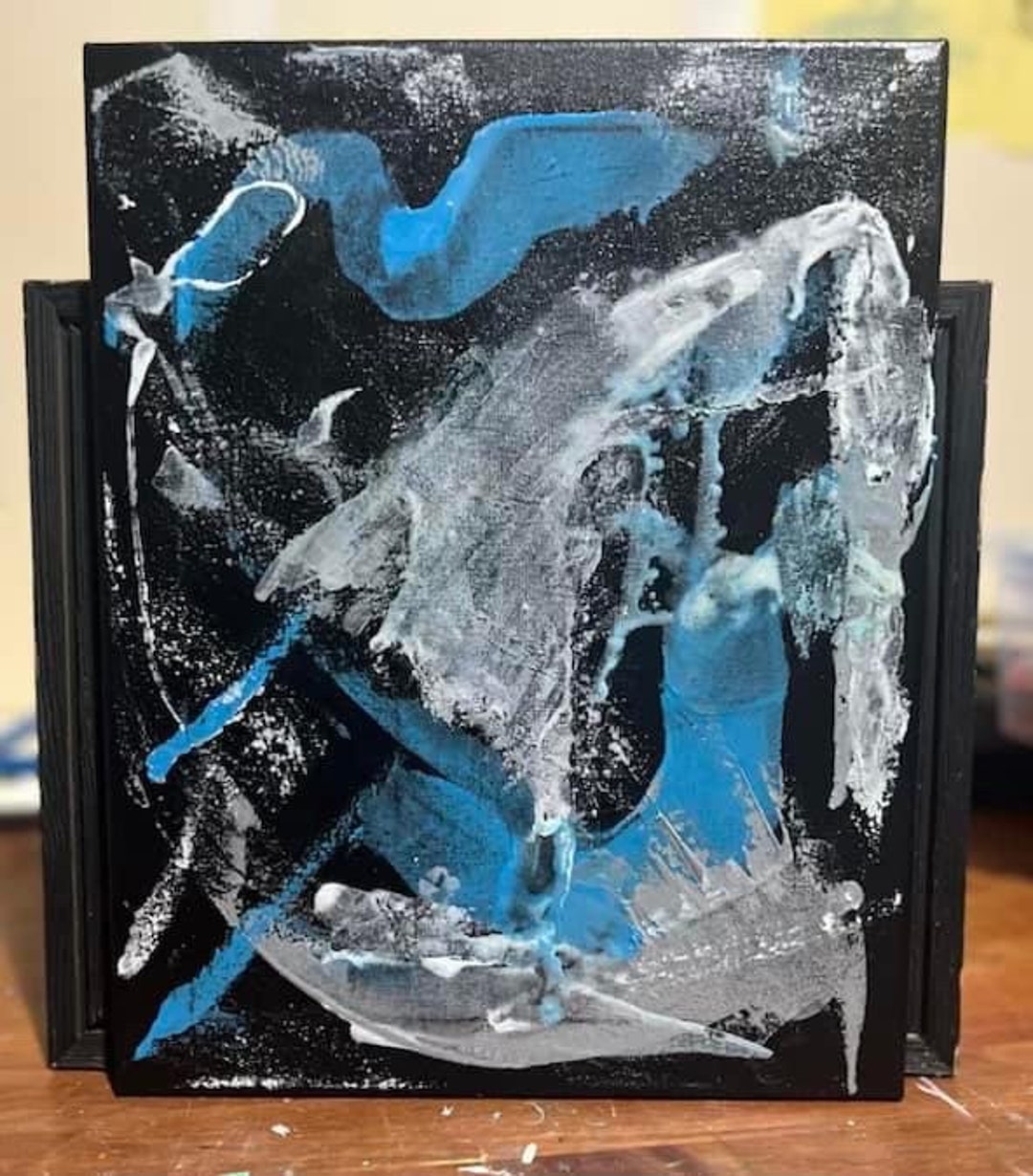 希少 Contemporary Art Original Acrylic Multicolor Painting 