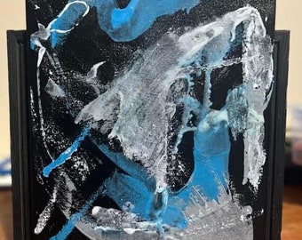 Original Acrylic Multicolor Painting 