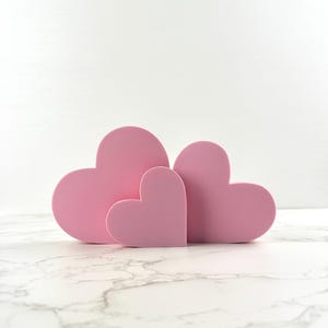 Rosa Herz Valentinstag Dekor, romantische Wohnkultur, Verschachtelung Herzen, Valentinstag Herz Zeichen, Herzform Geschenkbox, Galentines Day Dekorationen