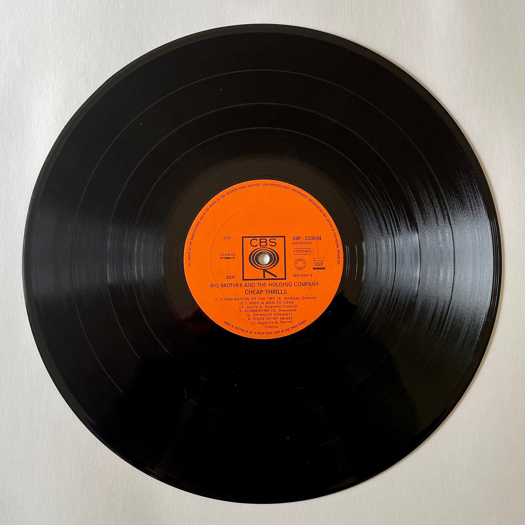 Big Brother and the Holding Company | Cheap Thrills | Vinyl LP