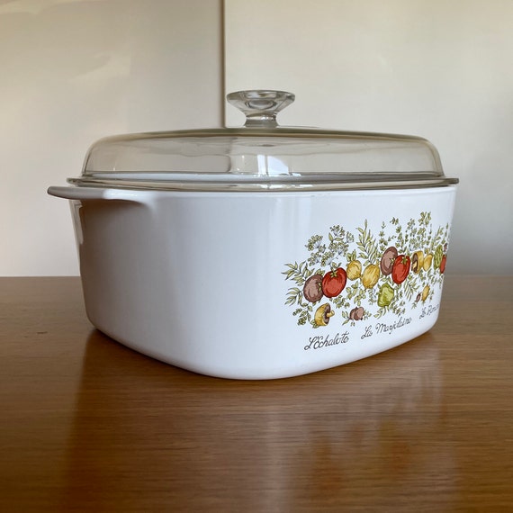 Rare and Collectible Vintage 5 Litre Corning Ware Casserole