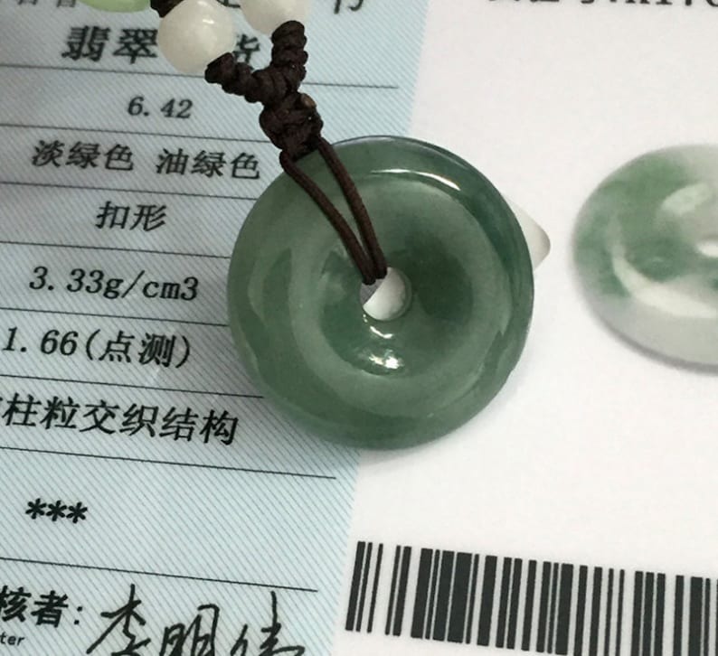 Jade protection necklace Clearance