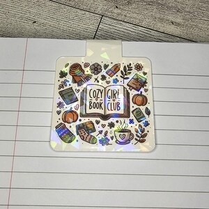 Cozy Girl Book Club - Magnetic Bookmark